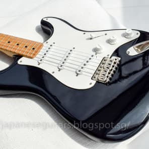 Greco SE-500 Stratocaster 1981 Black | Reverb