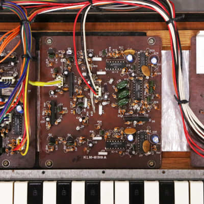 1980 Korg Delta DL-50 Vintage Analog Synthesizer 49-Key Polyphonic Synth Strings Keyboard Analog String Machine Rare image 21