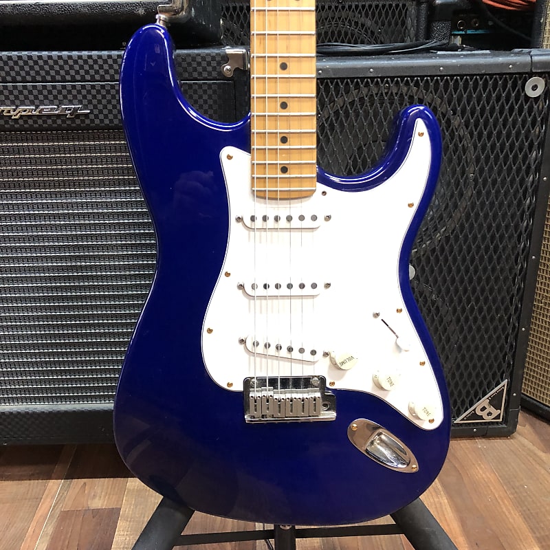 Fender USA Stratocaster 1989 Midnight Blue | Reverb