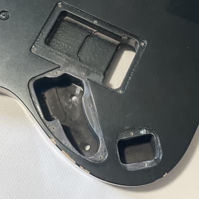 2000 Japan Fujigen Ibanez RG570 Metallic Jet Black Guitar Body Floyd Ready image 17