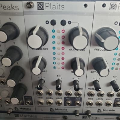 Mutable Instruments Plaits Macro Oscillator with Internal LPG and VCA for Eurorack 2018 - Present - Silver image 3
