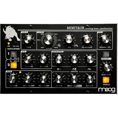 Moog MINITAUR Analog Bass Synthesizer (Black) image 1