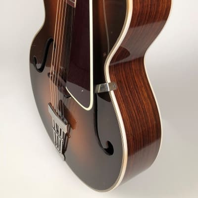 Stunning 1930's Wm. L. Lange Paramount Model "N" Archtop Guitar with Original Case image 3