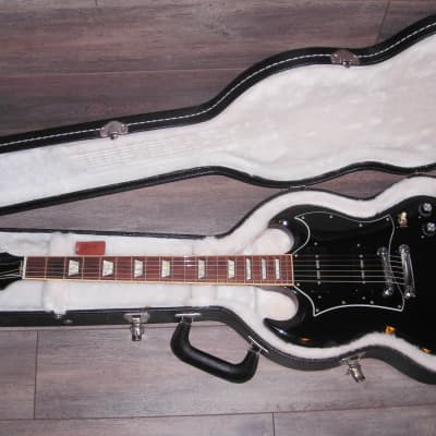 2012 Gibson SG Standard P90 Limited Edition Ebony with OHSC | Reverb