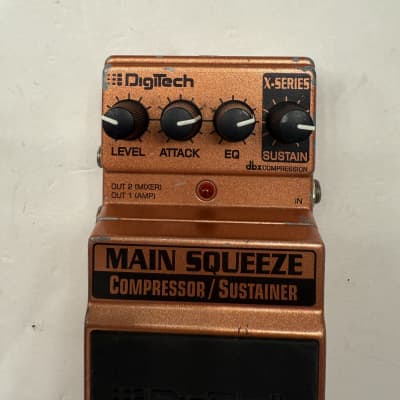 美品） Digitech MAIN SQUEEZE コンプレッサー/サステナー