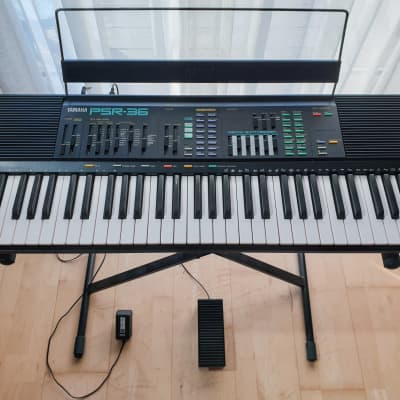 Yamaha PSR-36 keyboard with 2-operator FM synthesis and 12 bit drums image 9