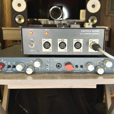 Vintage 1965 Altec 1566A tube microphone/DI/line preamp