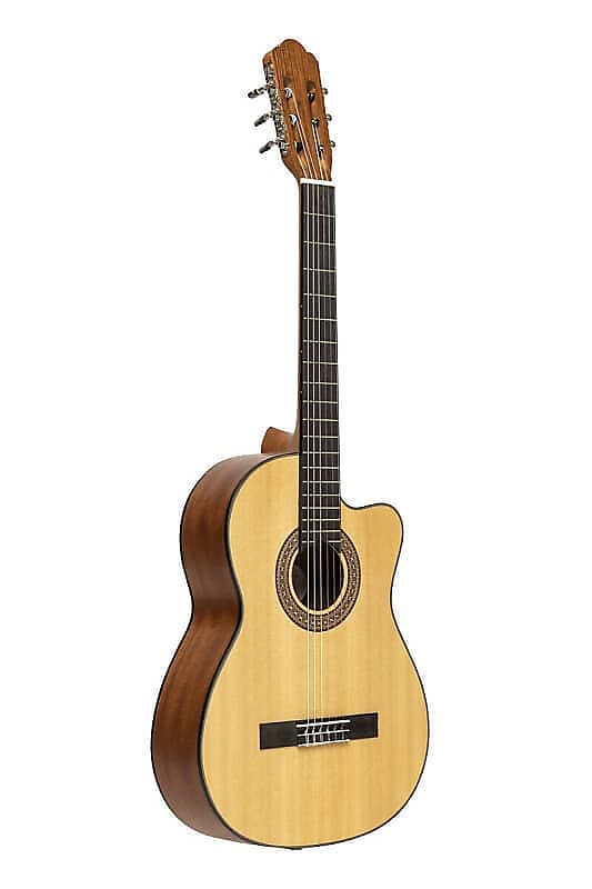 Immagine Angel Lopez Graciano Electric Classical Guitar - Spruce - GRACIANO SM-CE - 1