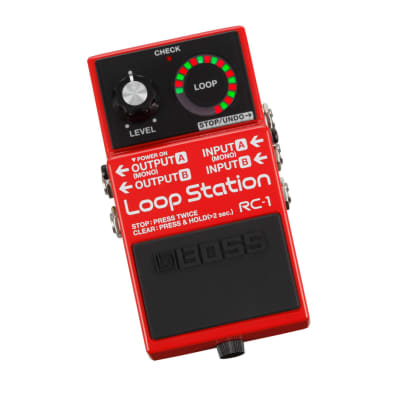 BOSS RC-1 Loop Station with Innovative Loop Indicator, Battery, AC Power, and Flexible External Foot-Switching Capabilities image 3