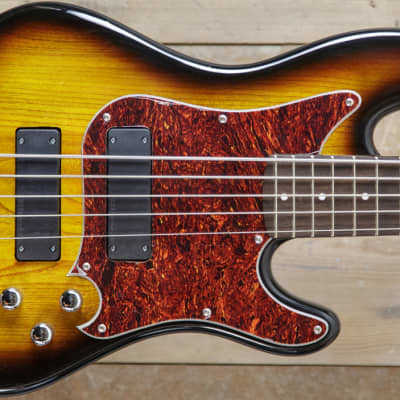 Duvoisin Standard Bass 5  2 Tone Sunburst image 1