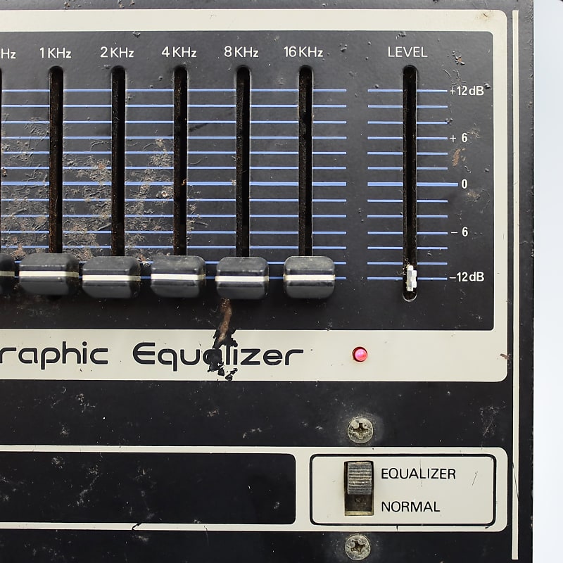 Boss GE-10 Graphic Equalizer 1983 Made in Japan Vintage Guitar