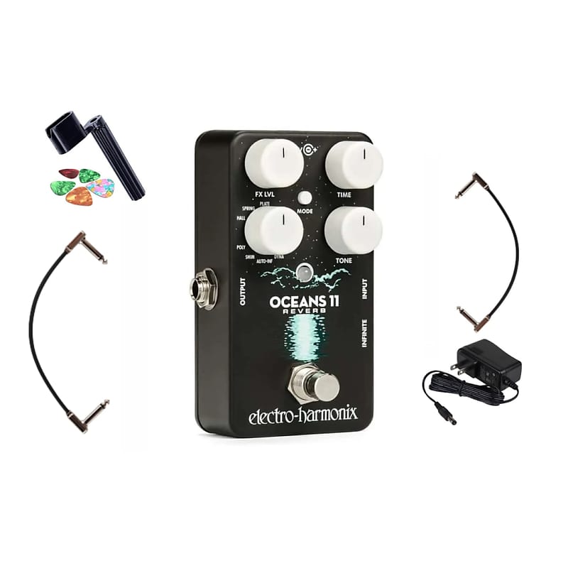 New Electro-Harmonix Oceans 11 - 11 Powerful Reverb Algorithms in a Compact  Package! | Reverb