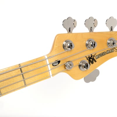 Ernie Ball MusicMan Retro 70s StingRay - Vintage Sunburst image 8