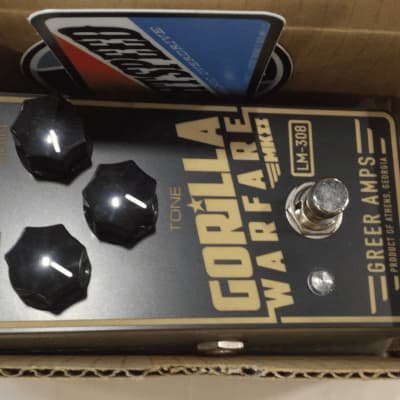 Greer Amps Gorilla Warfare MKII LM-308 Distortion for sale