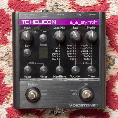 TC-Helicon VoiceTone Synth ボーカルエフェクター Amazon | TC-HELICON VoiceTone Synth | エフェクター