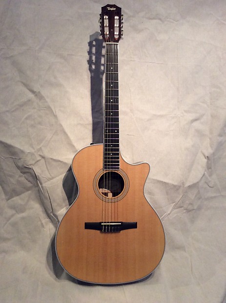 Used taylor nylon string guitars top