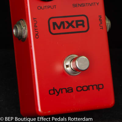 MXR Dyna Comp Block Logo 1980 s/n 2-046799 USA as used on many classic Nashville recordings. image 2