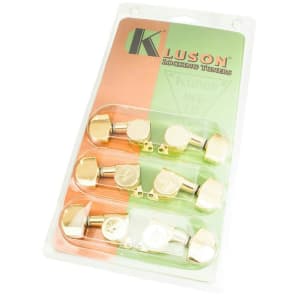 Kluson KL-3801G Contemporary Locking 3x3 Tuners