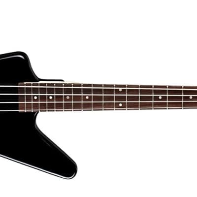 Dean ML Metalman 4-String Electric Bass Guitar with Active EQ Classic Black image 1
