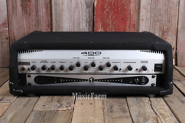 Fender 400 bass amp top
