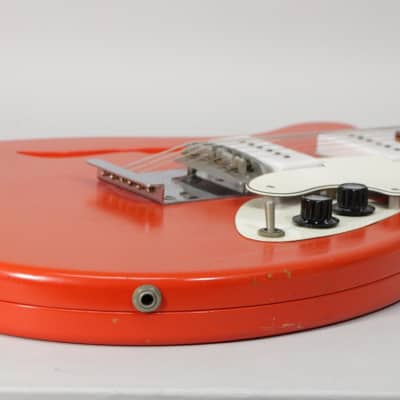 1970 Micro-Frets Golden Comet Red Finish Vintage Electric Guitar image 7