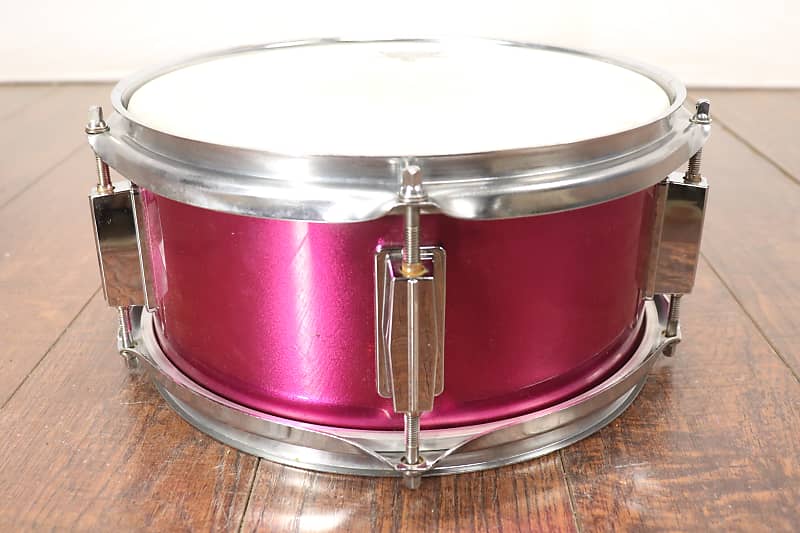 Percussion Plus 5x10" Pink Junior Snare Drum Reverb