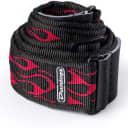 Dunlop Flame Red Guitar Strap