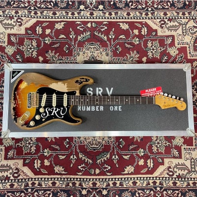 Fender Custom Shop Stevie Ray Vaughan Number One Tribute Stratocaster Relic - SRV #1 Replica - 1 of 100 Limited Edition Guitars Masterbuilt by John Cruz - USED image 12
