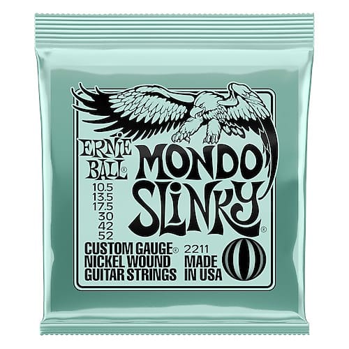 Ernie Ball 2211 Mondo Slinky Electric 10.5 52 Reverb