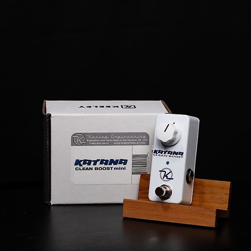 Keeley Katana Mini Clean Boost Pedal | Reverb