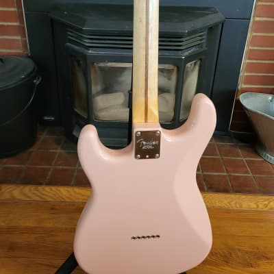 USA  Fender Warmoth Hardtail Stratocaster Shell Pink image 7