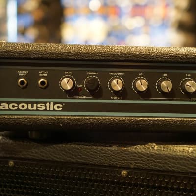 Acoustic B200H 200w Bass Amp Head - Used image 3