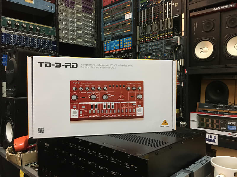 Behringer TD-3 -RD Analog Bass Line Synthesizer TD3 New  //ARMENS// image 1