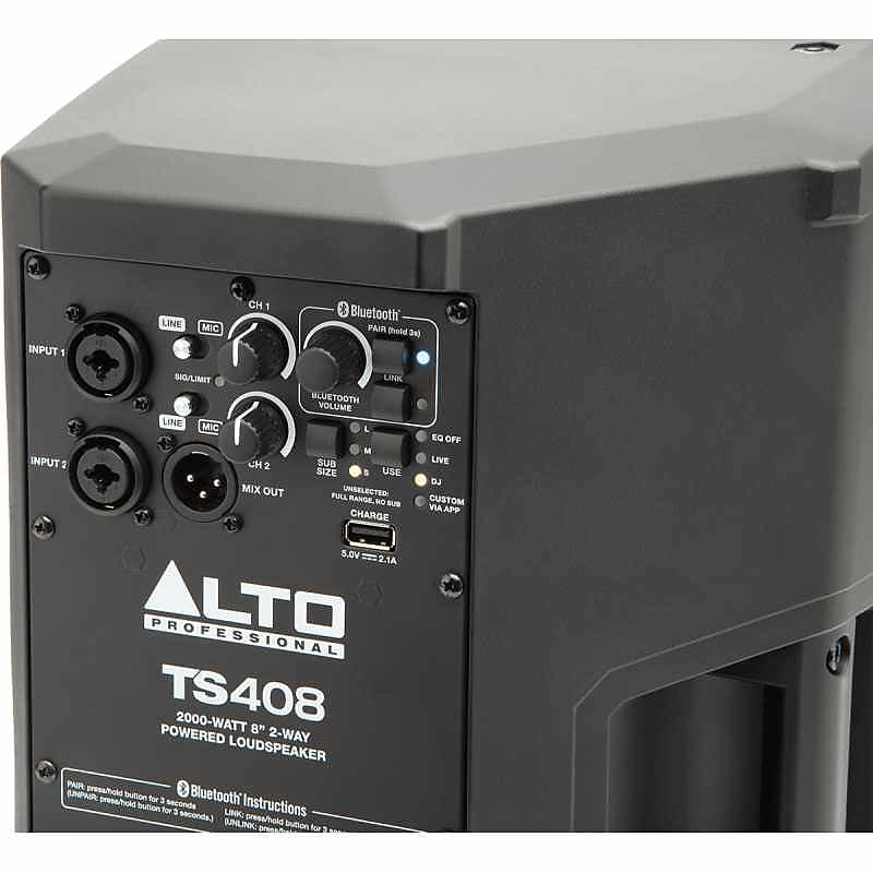 Alto Professional TS408– Enceinte active Bluetooth 8 de 2000W