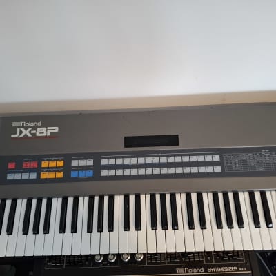 Roland JX-8P 61-Key Polyphonic Synthesizer 1984 - 1986 - Black