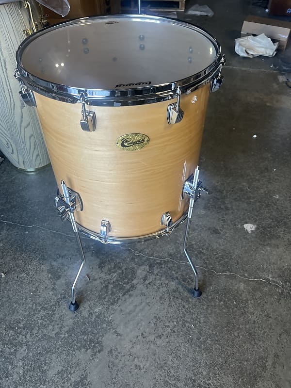Ludwig centennial maple 16 x 16 floor tom - natural image 1