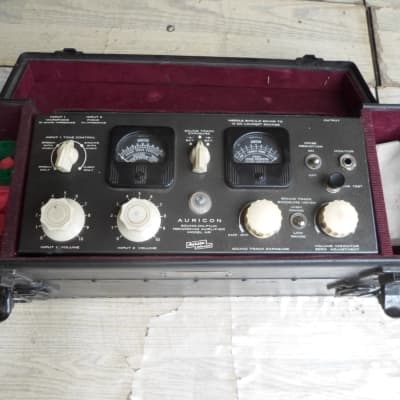 Auricon Vintage Tube Microphone Preamp Field Recording Battery Unit Untested 1950's image 1