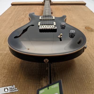 Paul Reed Smith PRS CE 24 Semi-Hollow Electric Guitar Black w/ Gig Bag image 7