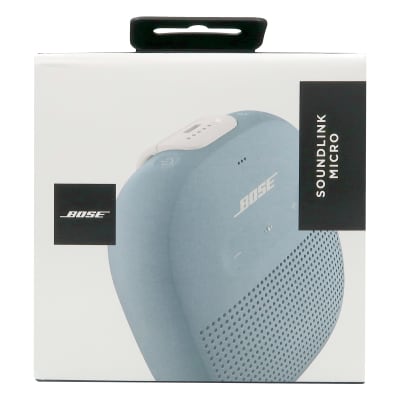 Bose Soundlink Micro Bluetooth Speaker (Stone Blue) + JBL T110 in Ear Headphones Black image 5