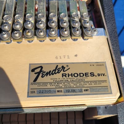 1971 Fender Rhodes Mark 1A  Seventy Three Electric Piano image 14