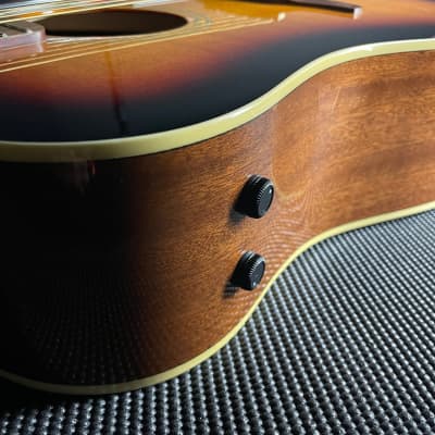 Fender Redondo Player Acoustic, Walnut Fingerboard- Sunburst image 4