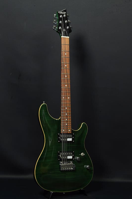 SCHECTER Schecter RJ-1-24 VTR See-Thru Green [SN S1506122] [06/14]