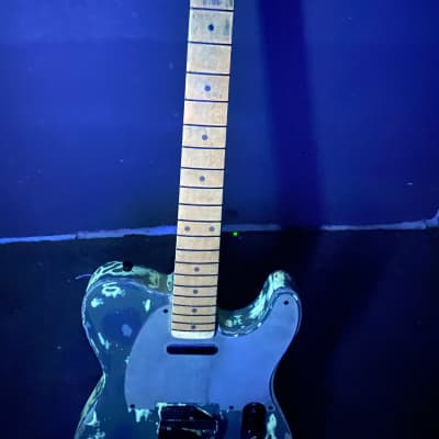 fender telecaster 1957 blond that had overpaint removed image 18