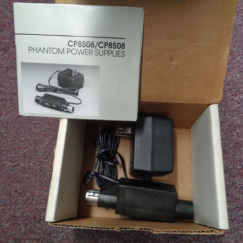 AudioTechnica CP8508 25 Volt Phantom Power Supply "New Old Reverb