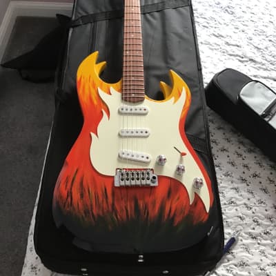 PMc Electric guitar Fire 2017 - Multi coloured for sale