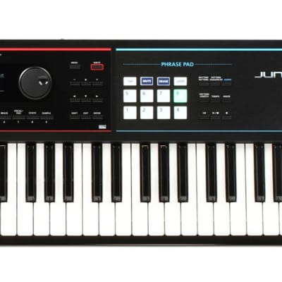 Roland JUNO-DS61 61-key Synthesizer Bundle with Roland CB-B61 Black Series  Keyboard Gig Bag