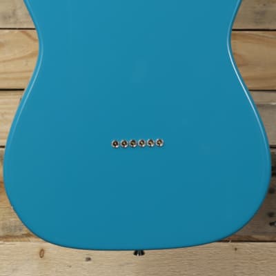 Fender American Professional II Telecaster Electric Guitar Miami Blue w/ Case image 3