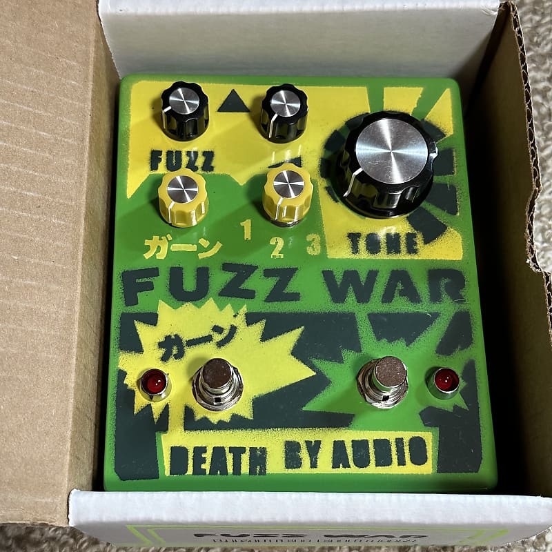 DEATH BY AUDIO FUZZ WAR　JAPANESE EDITION Death By Audio SUPER FUZZ WAR [JAPAN Limited Edition] Lime