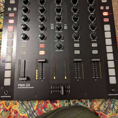 Gemini PMX-2200 DJ Jazzy Jeff Black/Wood Grain Ends | Reverb