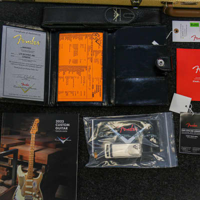 FENDER USA Custom Shop '56 Reissue LTD Stratocaster JRNY Relic "Tobacco Burst + Maple" (2023) image 2
